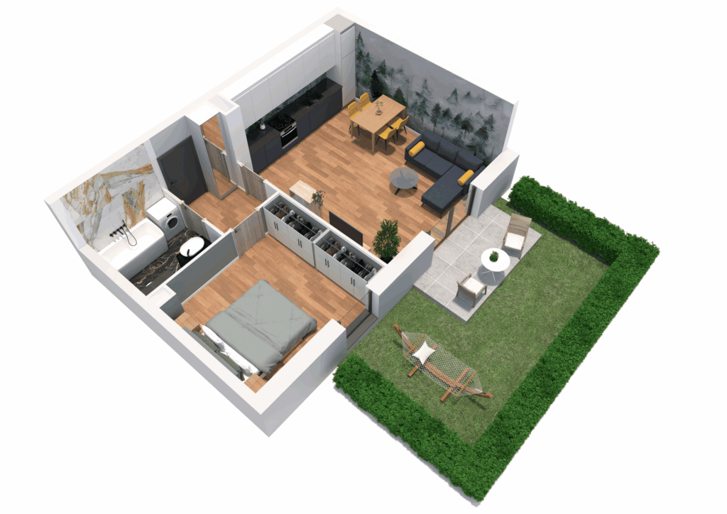 Mieszkanie 3d