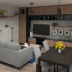 Salon z kotem